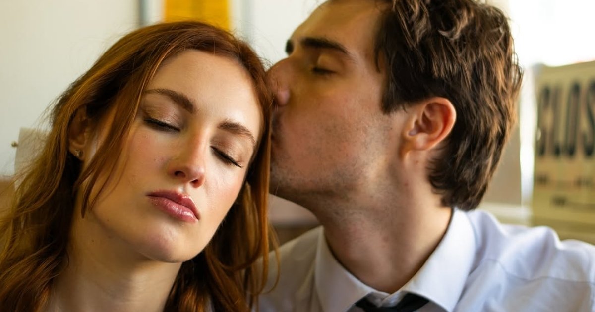 Ben Taylor and Kelsey as an on-screen couple